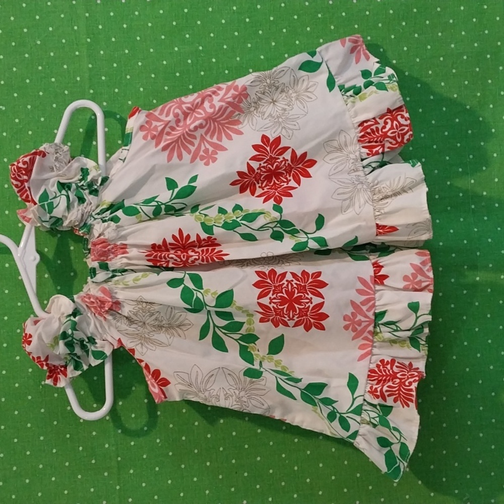 Vintage Lei Aloha Casuals Size 2T Hawaiian Dress